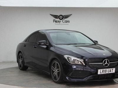 Used Mercedes CLA220 AMG line 2018 Blue Sedan