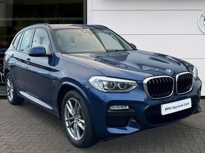 Blue Used 2019 BMW X3 M Sport SUV | £19,797 (Fair price)