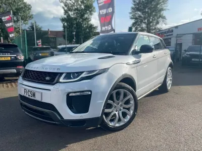 Used Land Rover Range Rover evoque HSE Dynamic 180 HP (132 kW) 2018 White SUV