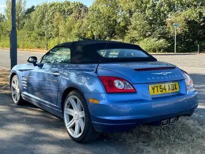 Used Chrysler Crossfire 215 HP (158 kW) 2004 Blue Cabriolet