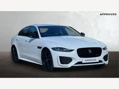 Used Jaguar XE R-Dynamic 204 HP (150 kW) 2023 Fuji white Sedan