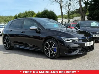 Used VW Golf VII R 320 HP (235 kW) 2021 Black Hatchback