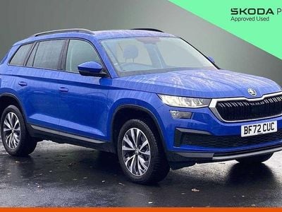 Blue Used 2022 Skoda Kodiaq SE Drive SUV | £24,104 (Good price)