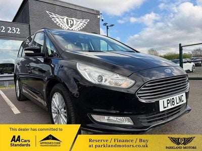 Used Ford Galaxy Zetec 2018 Black MPV