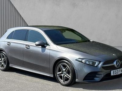 Begagnad Mercedes A180 Executive 136 HK (100 kW) 2021 Grå Halvkombi