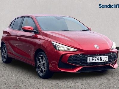Tri coat dynamic red Used 2024 MG MG3 Trophy Hatchback | £14,467 (Fair price)