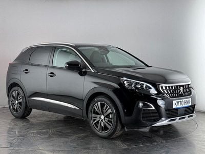 Black Used 2020 Peugeot 3008 Allure Hatchback | £15,200 (Fair price)