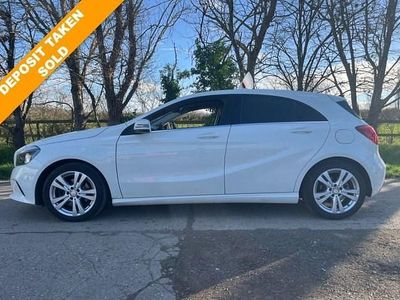 Used Mercedes A160 Executive 102 HP (75 kW) 2017 White Hatchback