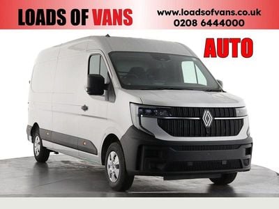 New Renault Master 2025 Grey Van