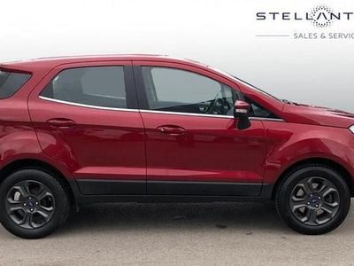 Used Ford Ecosport Zetec 99 HP (72 kW) 2018 Blue SUV