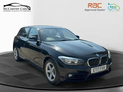 Used BMW 118 Comfort Edition 136 HP (100 kW) 2017 Jet black Hatchback
