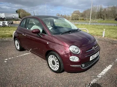 Used Fiat 500 Lounge 69 HP (50 kW) 2019 Red Hatchback