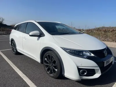Używany Honda Civic SR 120 KM (88 kW) 2016 Biały Kombi