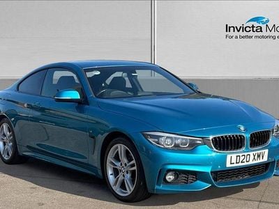Used BMW 420 M Sport 184 HP (135 kW) 2020 Blue Coupe