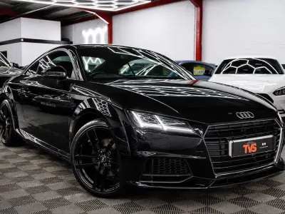 Used Audi TT S-Line 184 HP (135 kW) 2015 Black Coupe