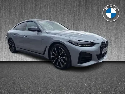 Begagnad BMW 420 Gran Coupé M Sport 181 HK (133 kW) 2024 Grå Sportkupé