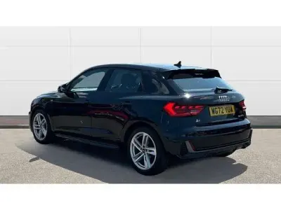 Used Audi A1 S-Line 110 HP (80 kW) 2022 Black Hatchback