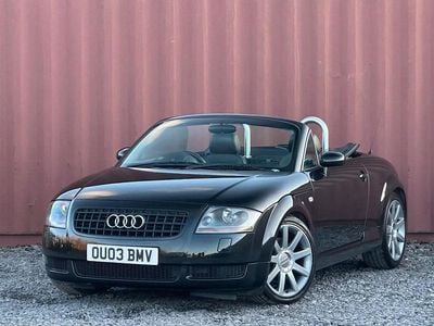 Used Audi TT Roadster 225 HP (165 kW) 2003 Black Cabriolet