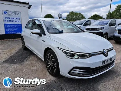 Used VW Golf VII Style 150 HP (110 kW) 2021 White Hatchback