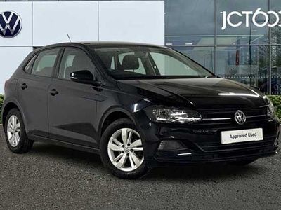 Used VW Polo SE 65 HP (47 kW) 2019 Black Hatchback