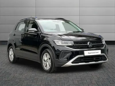 Used VW T-Cross Life 95 HP (69 kW) 2025 Black SUV