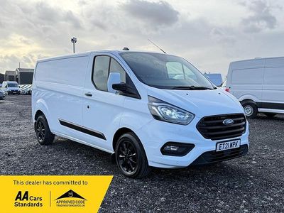Used Ford Transit Custom Trend 105 HP (77 kW) 2021 White Van