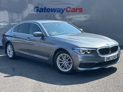 Used BMW 520 Comfort Edition 190 HP (139 kW) 2017 Blue Sedan