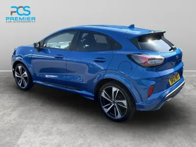 Used Ford Puma ST-Line X 125 HP (91 kW) 2021 Desert island blue (exclusive paint) SUV