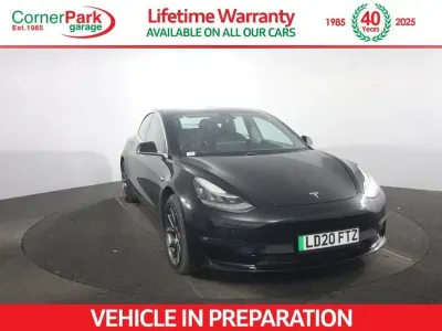 Używany Tesla Model 3 254 kW (346 KM) 2020 Czarny Sedan/Limuzyna