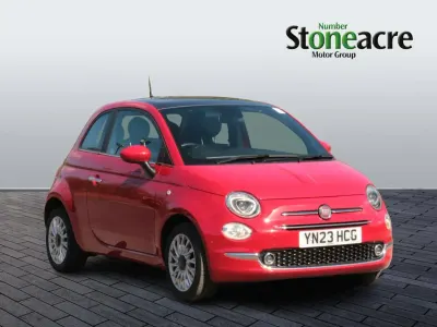 Used Fiat 500 70 HP (51 kW) 2023 Red Hatchback