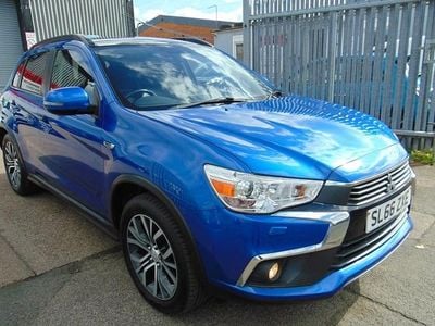 Used Mitsubishi ASX 114 HP (83 kW) 2016 Blue SUV