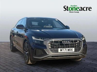 Blue Used 2021 Audi Q8 Comfort SUV | £36,990
