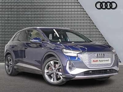 Second-hand Audi Q4 e-tron Comfort 150 kW (204 CP) 2022 Albastru SUV