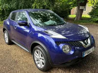Used Nissan Juke N-Connecta 115 HP (84 kW) 2016 Blue SUV