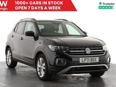 Used VW T-Cross Active 2022 Black SUV