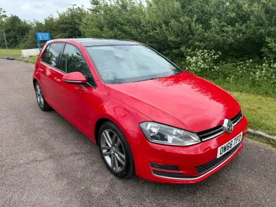 Used VW Golf VII GT 150 HP (110 kW) 2016 Red Hatchback