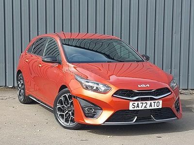 Used Kia Ceed GT-Line 158 HP (116 kW) 2022 Orange Hatchback