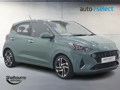 Used Hyundai i10 Premium 67 HP (49 kW) 2023 Green Hatchback