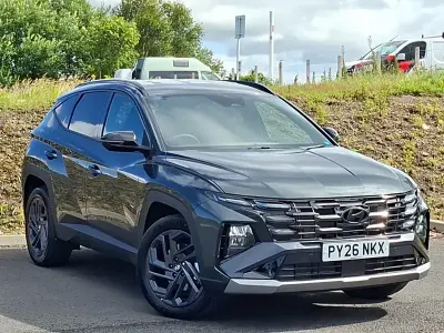 New Hyundai Tucson Blackline 239 HP (175 kW) 2026 Green SUV