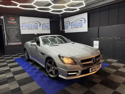 Used Mercedes SLK250 AMG 2014 Silver Cabriolet