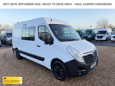 Used Vauxhall Movano 130 HP (95 kW) 2018 White MPV