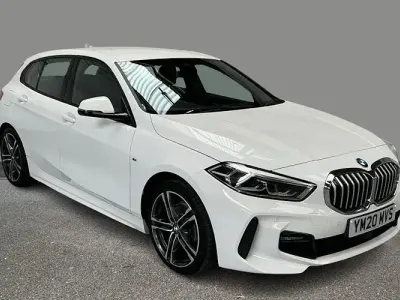 Used BMW 118 M Sport 140 HP (102 kW) 2020 White Hatchback