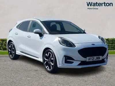 Used Ford Puma ST-Line X 125 HP (91 kW) 2021 White SUV
