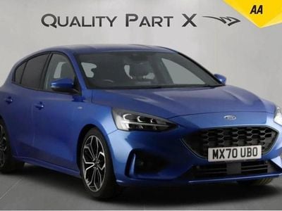 Used Ford Focus ST-Line X 120 HP (88 kW) 2020 Blue Hatchback