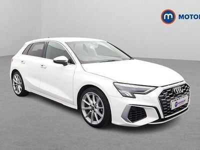 Begagnad Audi S3 Sportback 310 HK (228 kW) 2022 Vit Halvkombi