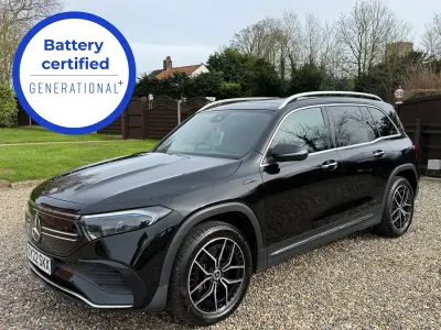 Usado Mercedes EQB350 AMG Line Premium 214 kW (292 HP) 2022 Preto SUV