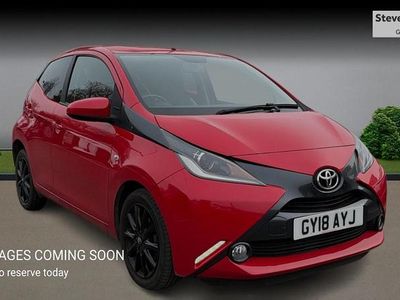 Used Toyota Aygo x-style 2018 Red Hatchback