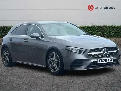 Begagnad Mercedes A200 Executive 2020 Grå Halvkombi
