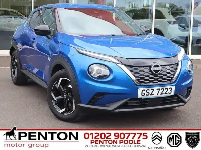 Używany Nissan Juke N-Connecta 143 KM (105 kW) 2023 Niebieski SUV