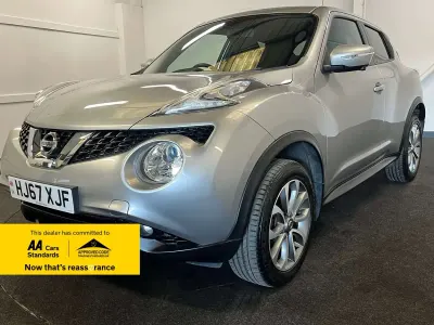 Used Nissan Juke Tekna 117 HP (86 kW) 2017 Silver SUV